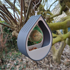 Modulaire design-voederplek - grijs