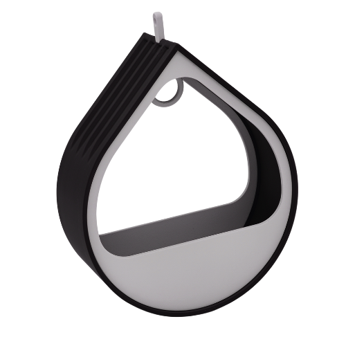 Modulaire design-voederplek voor kleine tuinvogels