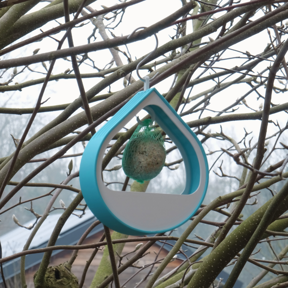 Modulaire design-voederplek - turquoise