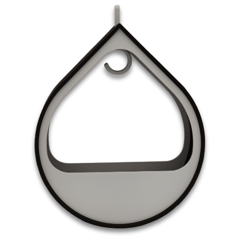 Modulaire design-voederplek voor kleine tuinvogels