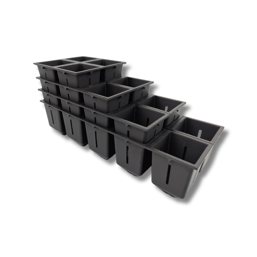 Robuuste zaaitray set